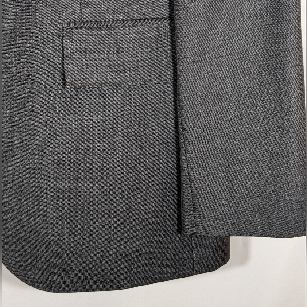 J. Crew N.Y. Ludlow Dark Grey Italian Wool Blazer Size 40R - Picture 5 of 16